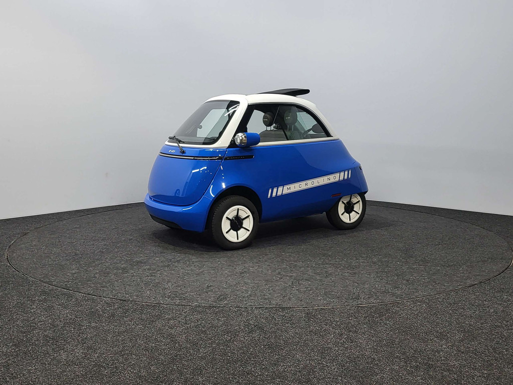 Micro Microlino B RIJBEWIJS | 10.5 kWh | BTW Wagen | 90km/h | Nieuw !!! | Garantie | Nieuw staat | Direct beschikbaar