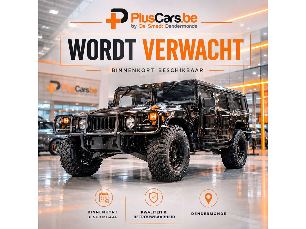 Hummer H1 WORDT VERWACHT | Uniek!! | Lichte Vracht | Rijbewijs B! | Leder | V8 Diesel