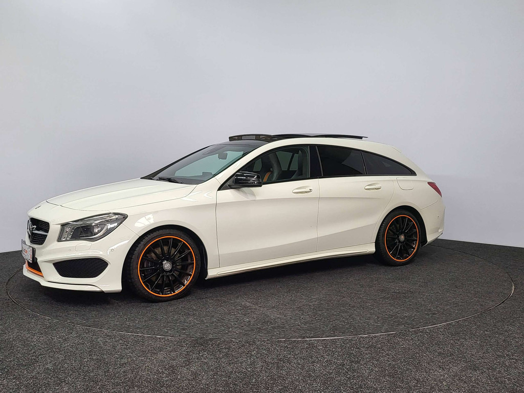 Mercedes-Benz CLA 250 AMG Pack | 4-Matic | Xenon | Automaat | 2016 | 160.785 km | Navi | Schuifdak | PDC | Airco | Orange