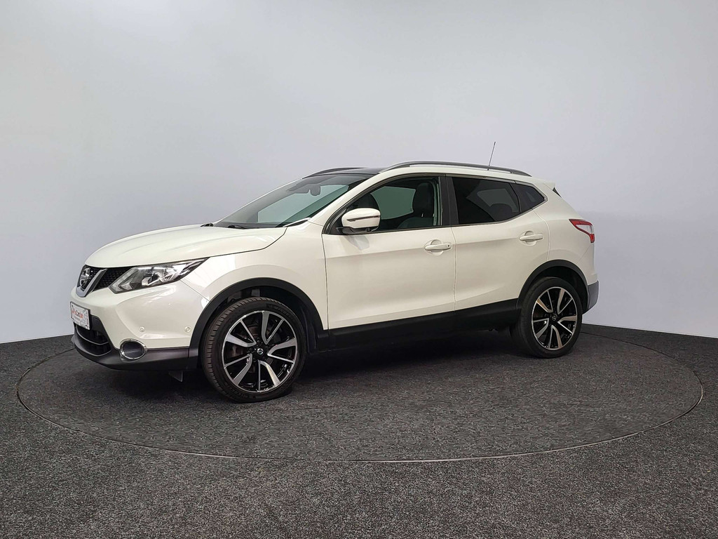 Nissan QASHQAI 1.2 DIG-T | 2017 | 129.343 | Pano | Led | Leder | Cam 360 | KeyLess | DAB | Airco | AEB | BSM | TopDeal