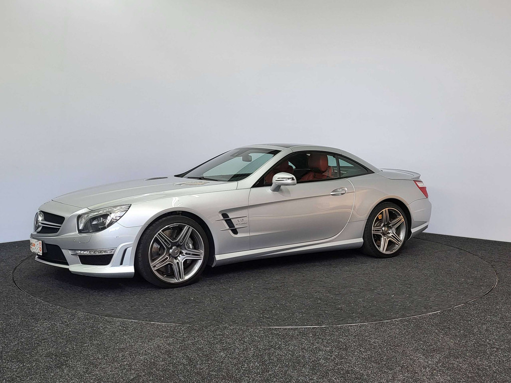 Mercedes-Benz SL 63 AMG Roadster | Full History | 2013 | 129.189 km | IWC Schaffhausen | H&K | Luchtvering | FULL | Carbon | ACC | Unieke Staat