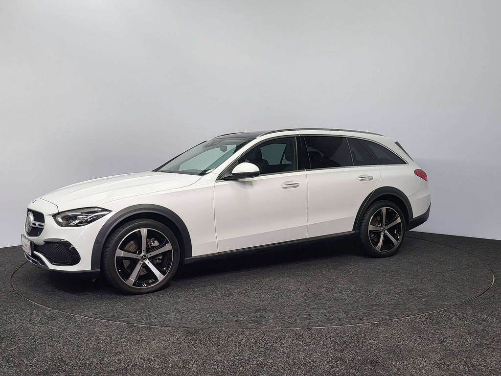 Mercedes-Benz C-Klasse 220 All Terrain | 4-Matic | Burmester | Automaat | 2023 | 57.674 km | Perfecte staat | Cam. 360 | Pano | Memory | Trekhaak